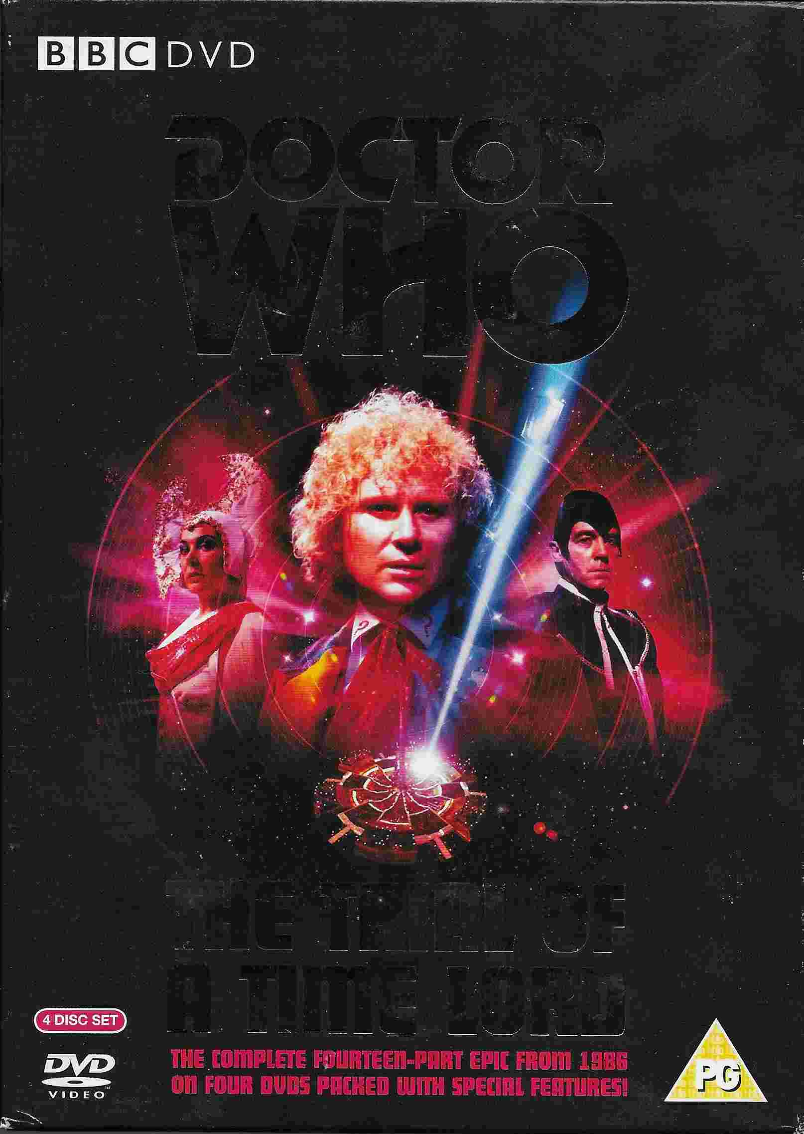 Picture of BBCDVD 2422 Doctor Who - The trial of a Time Lord by artist Robert Holmes / Pip and Jane Baker from the BBC records and Tapes library